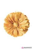 Paparazzi "Life Of The Tea Party - Yellow" hair clip Paparazzi Jewelry
