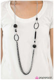 Paparazzi "Lifes a Gamble - Black" necklace Paparazzi Jewelry