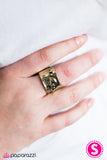 Paparazzi "Lifes An Adventure" Brass Ring Paparazzi Jewelry