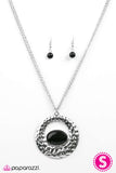 Paparazzi "Lifes ZOO Short! - Black" necklace Paparazzi Jewelry