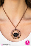 Paparazzi "Lifes ZOO Short! - Copper" necklace Paparazzi Jewelry