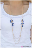 Paparazzi "Lifting My Spirits" Blue Necklace & Earring Set Paparazzi Jewelry