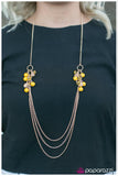 Paparazzi "Lifting My Spirits - Yellow" necklace Paparazzi Jewelry