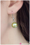Paparazzi "Lightly Tasseled- Green" necklace Paparazzi Jewelry
