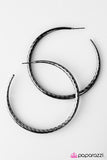 Paparazzi "Lightning Fast - Black" earring Paparazzi Jewelry