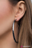 Paparazzi "Lightning Fast - Black" earring Paparazzi Jewelry