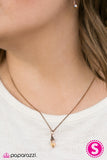 Paparazzi "Light Of My Life - Copper" necklace Paparazzi Jewelry