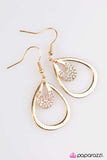 Paparazzi "Light Storm" Gold Earrings Paparazzi Jewelry