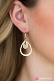 Paparazzi "Light Storm" Gold Earrings Paparazzi Jewelry