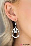 Paparazzi "Light Storm" White Earrings Paparazzi Jewelry