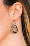 Paparazzi "Light The Way" Green Earrings Paparazzi Jewelry
