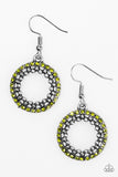 Paparazzi "Light The Way" Green Earrings Paparazzi Jewelry