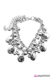 Paparazzi "Like A Boss" Silver Bracelet Paparazzi Jewelry