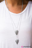 Paparazzi "Like It OAR Not - Silver" necklace Paparazzi Jewelry