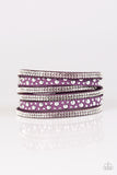Paparazzi "Limited Sparkle" Purple Wrap Bracelet Paparazzi Jewelry
