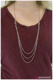 Paparazzi "Limitless - Silver" necklace Paparazzi Jewelry