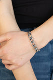 Paparazzi "LINK Tank" Silver Chain Link Cuff Bracelet Paparazzi Jewelry