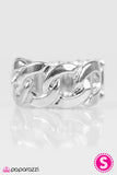Paparazzi "Link Up" Silver Ring Paparazzi Jewelry