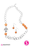 Paparazzi "Little Big Town - Orange" necklace Paparazzi Jewelry