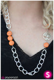 Paparazzi "Little Big Town - Orange" necklace Paparazzi Jewelry