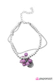 Paparazzi "Little House On The Prairie - Purple" bracelet Paparazzi Jewelry