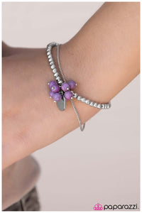 Paparazzi "Little House On The Prairie - Purple" bracelet Paparazzi Jewelry