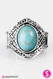 Paparazzi "Little Ol Cowgirl" Blue 069XX Ring Paparazzi Jewelry