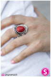 Paparazzi "Little Ol Cowgirl" Red Ring Paparazzi Jewelry