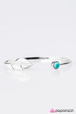 Paparazzi "Little Sparrow - Blue" bracelet Paparazzi Jewelry