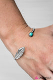 Paparazzi "Little Sparrow - Blue" bracelet Paparazzi Jewelry