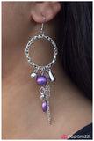 Paparazzi "Little Things Mean A Lot" Purple Earrings Paparazzi Jewelry