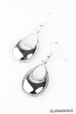 Paparazzi "Live In Concert - Silver" earring Paparazzi Jewelry