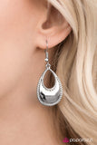 Paparazzi "Live In Concert - Silver" earring Paparazzi Jewelry