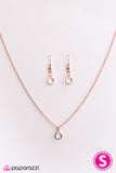 Paparazzi "Live Simply" Copper Necklace & Earring Set Paparazzi Jewelry