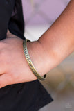 Paparazzi "Live The Story - Brass" bracelet Paparazzi Jewelry