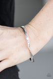 Paparazzi "Live The Story - Silver" bracelet Paparazzi Jewelry