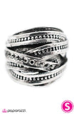 Paparazzi "Living In The Fast Lane" Silver" ring Paparazzi Jewelry
