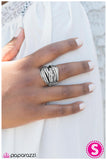 Paparazzi "Living In The Fast Lane" Silver" ring Paparazzi Jewelry