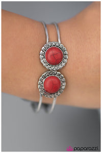 Paparazzi "Living In The Stone Age - Red" bracelet Paparazzi Jewelry