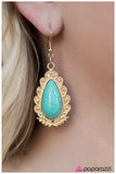 Paparazzi "Living Like Royalty" Blue Earrings Paparazzi Jewelry