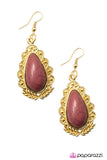 Paparazzi "Living Like Royalty" Red Earrings Paparazzi Jewelry