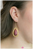 Paparazzi "Living Like Royalty" Red Earrings Paparazzi Jewelry