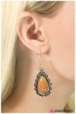 Paparazzi "Living Like Royalty" Yellow Earrings Paparazzi Jewelry