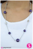 Paparazzi "Living The Charmed Life - Purple" necklace Paparazzi Jewelry