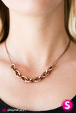 Paparazzi "Lo and Be-BOLD! - Copper" necklace Paparazzi Jewelry