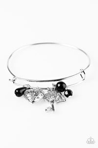 Paparazzi "Locked On" Black Bracelet Paparazzi Jewelry