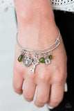 Paparazzi "Locked On" Green Bracelet Paparazzi Jewelry