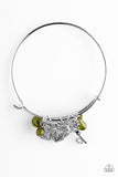 Paparazzi "Locked On" Green Bracelet Paparazzi Jewelry