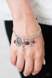 Paparazzi "Locked On" Purple Bracelet Paparazzi Jewelry