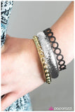 Paparazzi "Lollapalooza - Silver" bracelet Paparazzi Jewelry